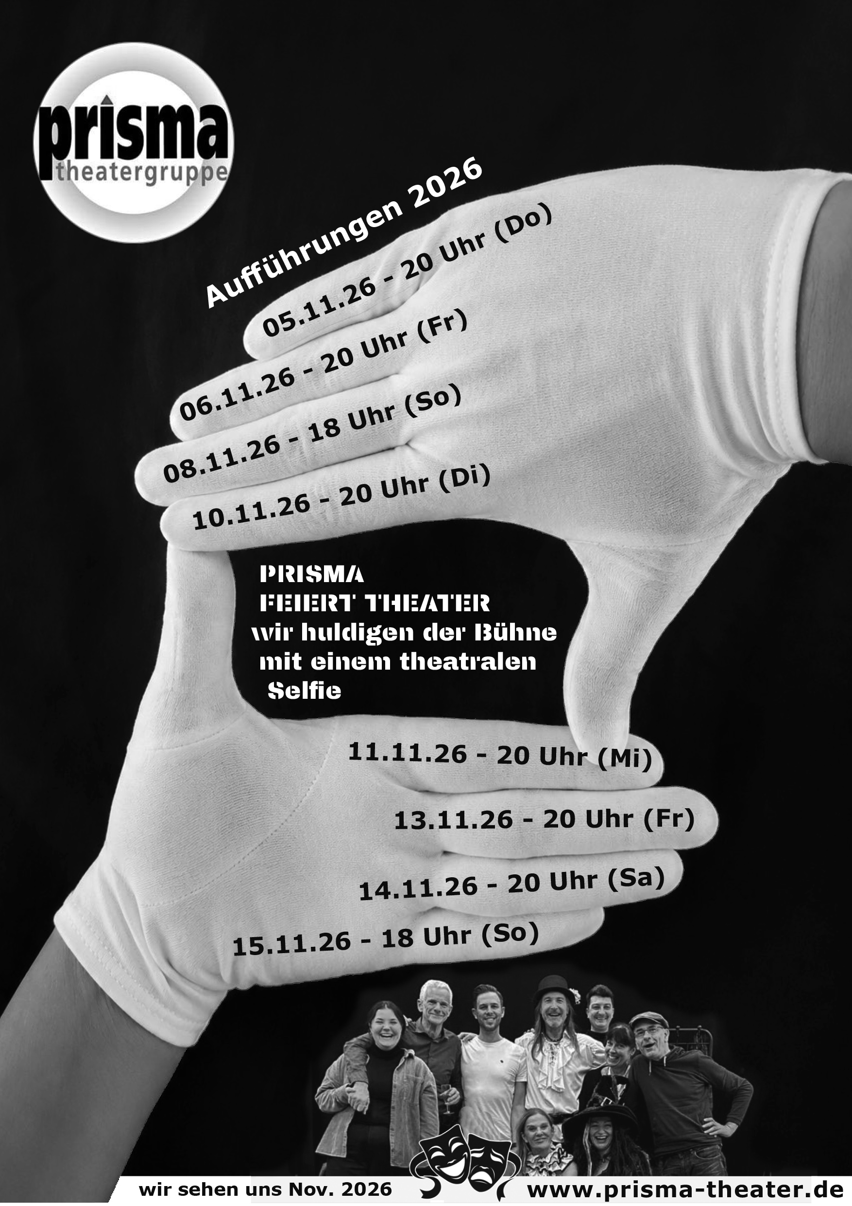 Plakat Ein Stück Leben – Prisma Theatergruppe